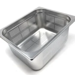 0 8d8f6086 800 gst1 2p150fcontenitore gastronorm 1 2 h150 perforated stainless steel aisi 304 300x300