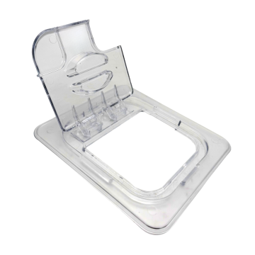 107336 gastronorm flip lid clear polycarbonate 1 6 2